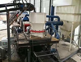 陜西商洛制砂洗砂生產(chǎn)線(xiàn)高清視頻