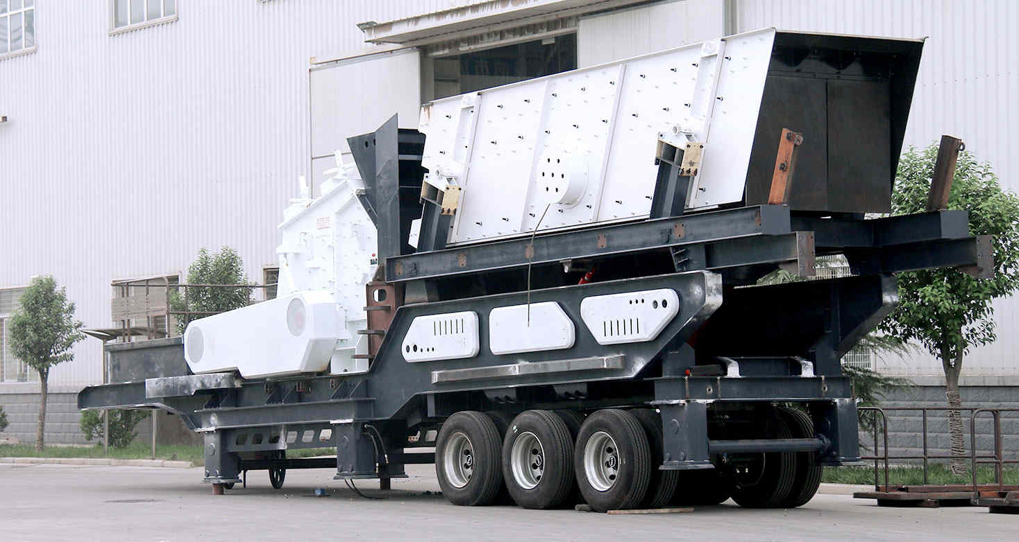 煤矸石移動(dòng)破碎站