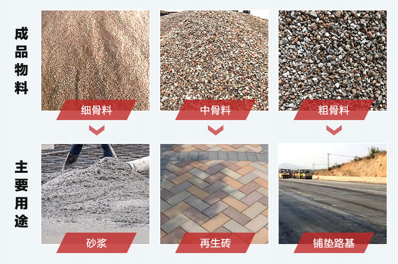 廢磚破碎成渣又可以當(dāng)建筑骨料