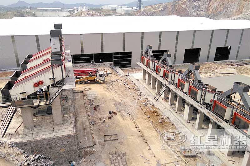 案例二現(xiàn)場振動篩