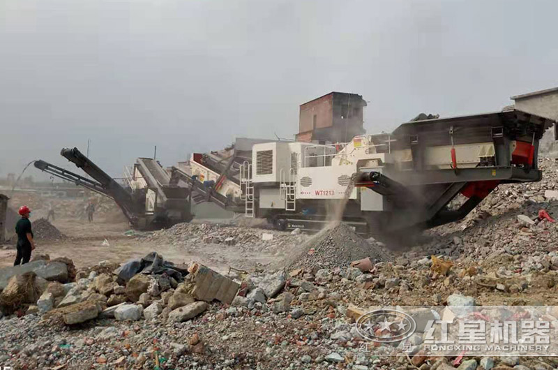 南陽(yáng)時(shí)產(chǎn)150噸建筑垃圾破碎生產(chǎn)線 南陽(yáng)時(shí)產(chǎn)150噸建筑垃圾破碎生產(chǎn)線