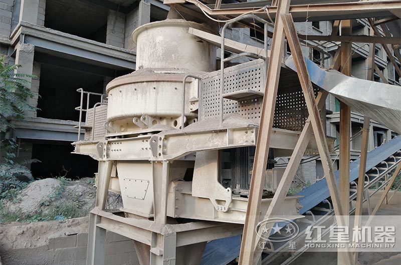 制砂機(jī)現(xiàn)場