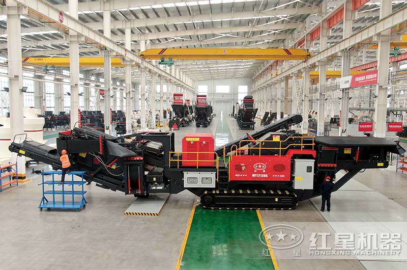 履帶移動(dòng)式破碎篩分設(shè)備