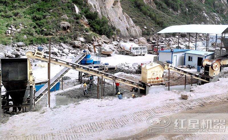 石頭碎沙生產(chǎn)線 石頭碎沙生產(chǎn)線