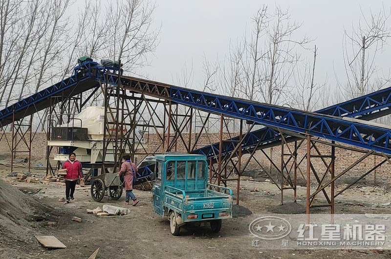 制砂加工生產(chǎn)客戶現(xiàn)場 制砂加工生產(chǎn)客戶現(xiàn)場