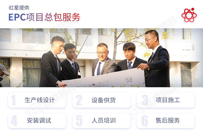 紅星機(jī)器為您投資建廠保駕護(hù)航