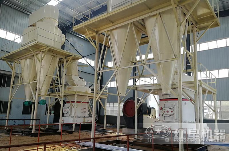 磨粉機(jī)現(xiàn)場