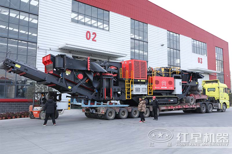 履帶式移動反擊破發(fā)貨