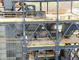 徐州制砂樓現(xiàn)場