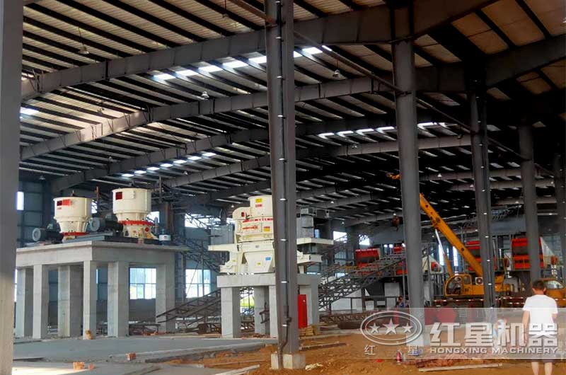 紅星vsi沖擊破碎機(jī)安裝現(xiàn)場 紅星vsi沖擊破碎機(jī)安裝現(xiàn)場