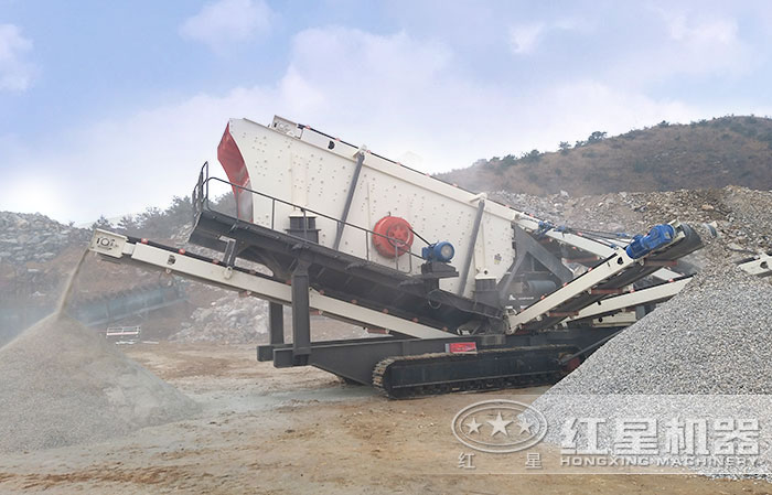 履帶移動(dòng)制砂機(jī)