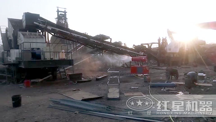 建筑垃圾回收粉碎機(jī)江西客戶現(xiàn)場