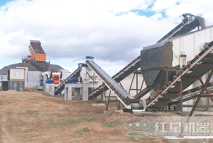 生產(chǎn)建筑沙子配置