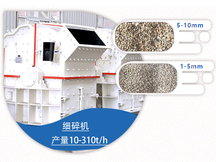 細(xì)碎機(jī)破碎青石效果圖