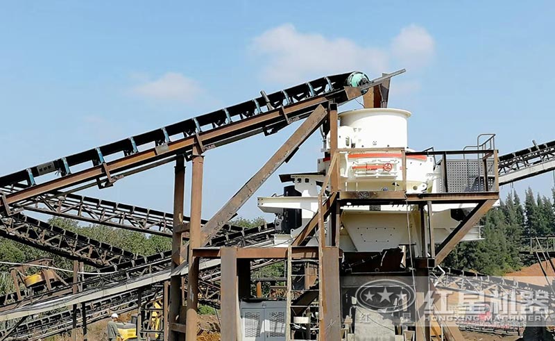 河石制砂設(shè)備安裝現(xiàn)場(chǎng)