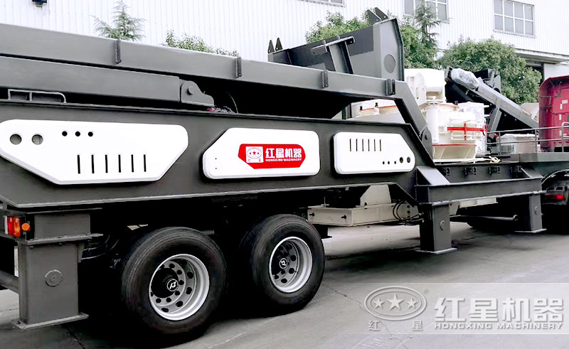 移動(dòng)式河石制砂機(jī)移動(dòng)較方便