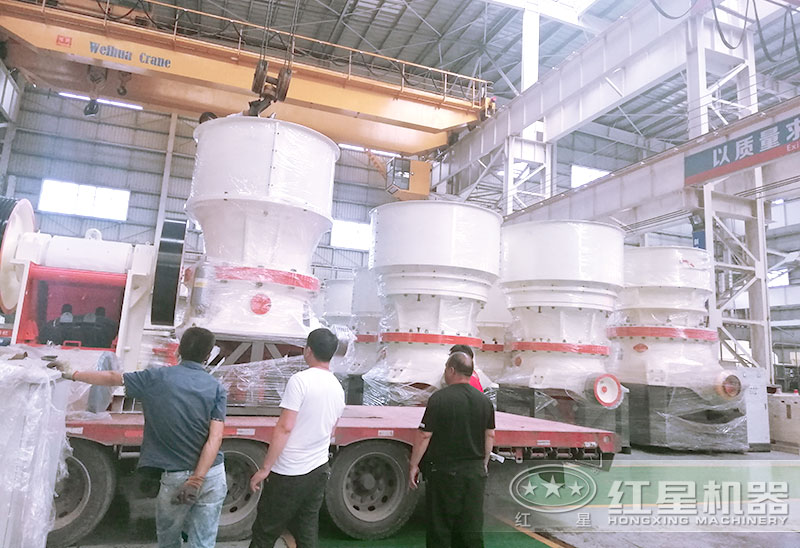 紅星機器圓錐破碎機發(fā)貨了 紅星機器圓錐破碎機發(fā)貨了