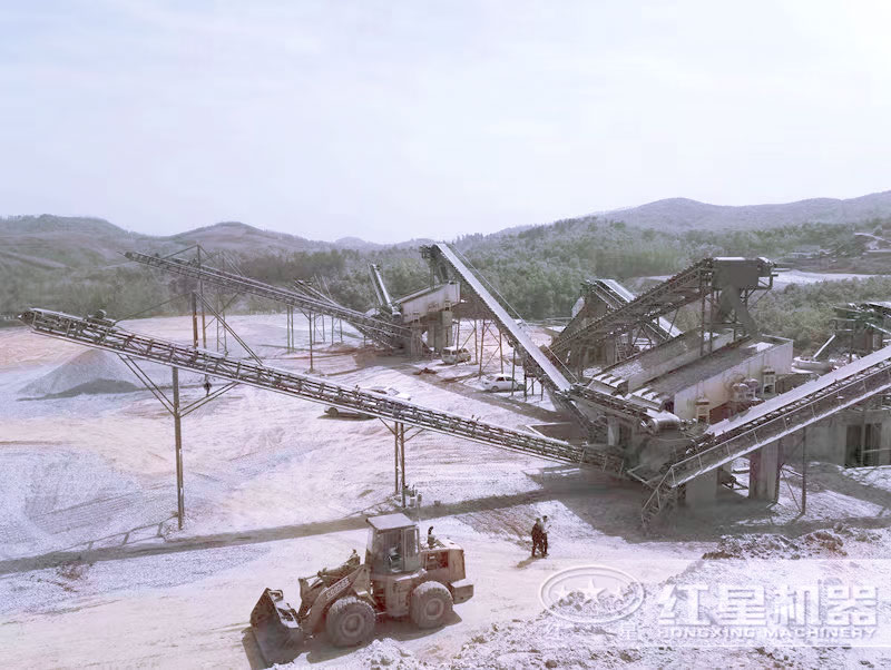 制沙生產(chǎn)現(xiàn)場(chǎng)