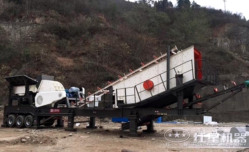 移動錘式破碎生產(chǎn)線