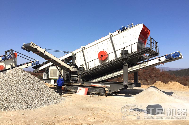 履帶式移動(dòng)環(huán)保制砂生產(chǎn)線