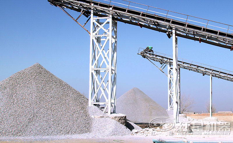 制砂機(jī)生產(chǎn)現(xiàn)場(chǎng)