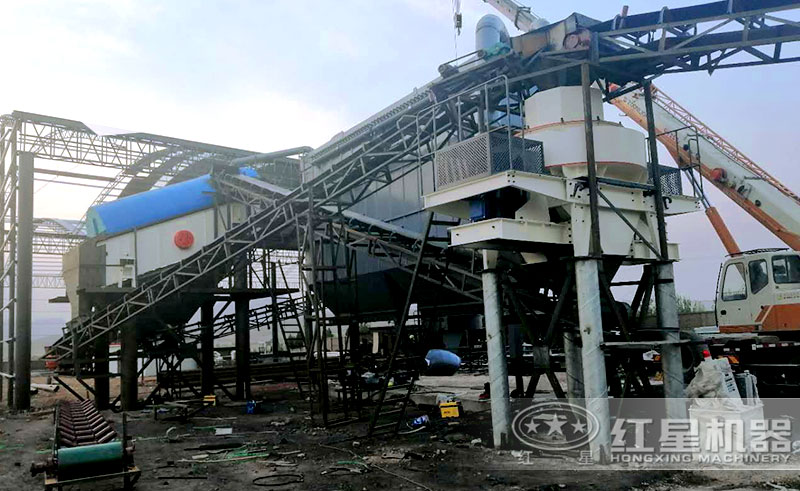 簡(jiǎn)配版制砂生產(chǎn)線