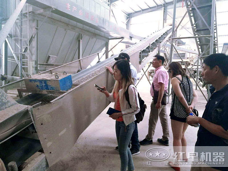 紅星客戶實(shí)地考察