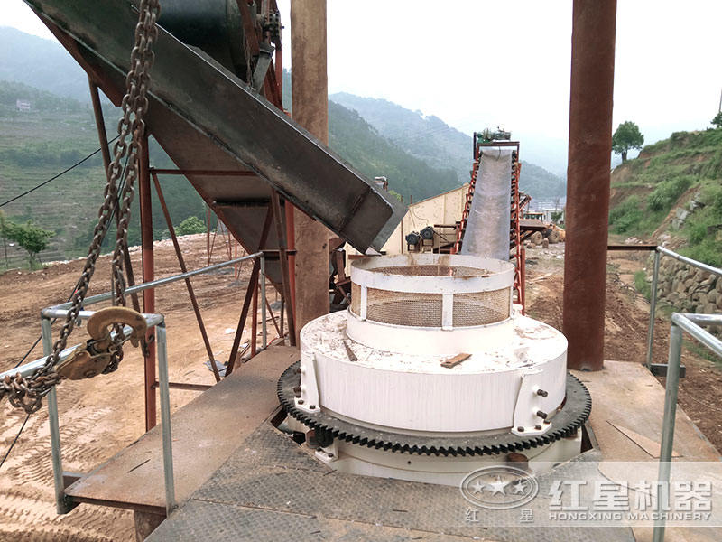大型環(huán)保制砂生產(chǎn)線設(shè)備加工物料