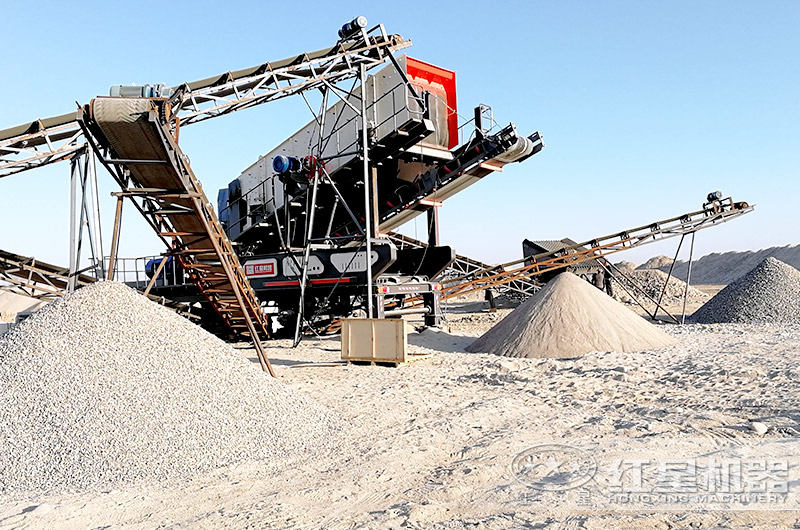 建筑垃圾破碎現(xiàn)場圖