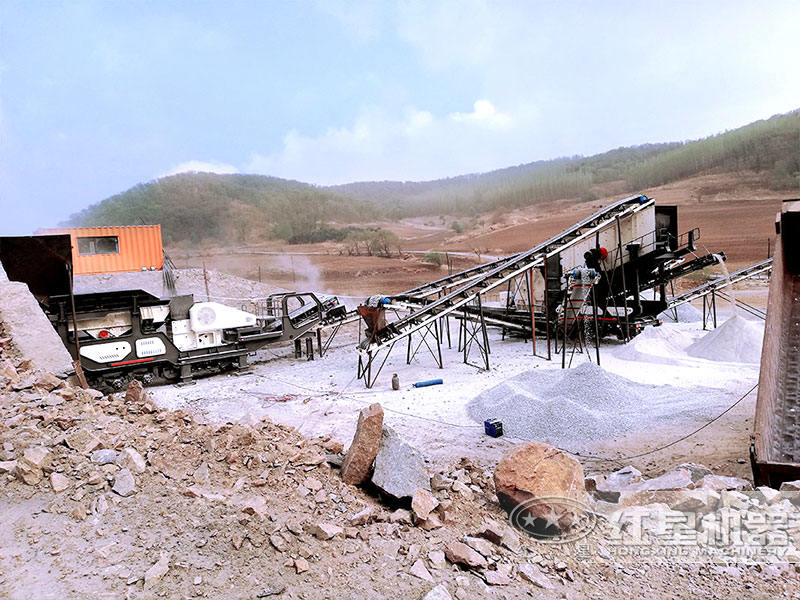 移動制砂機(jī)作業(yè)現(xiàn)場