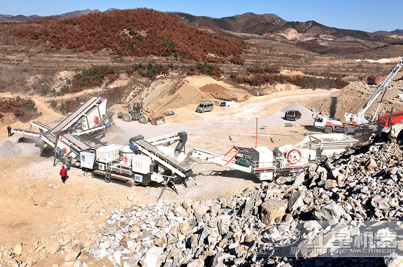 大型化制砂廠生產(chǎn)現(xiàn)場