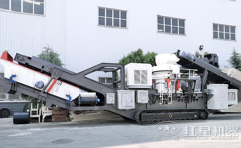 履帶圓錐式移動破碎機(jī)