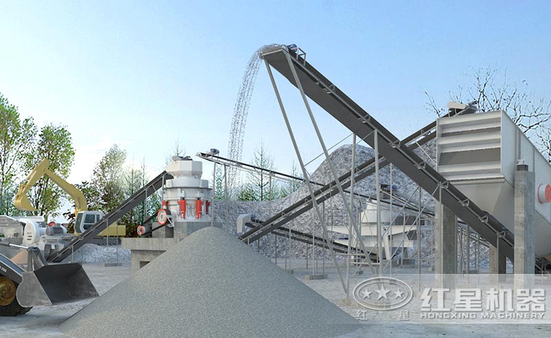 大型制砂機生產(chǎn)線