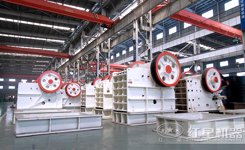 顎式破碎機(jī)車(chē)間圖