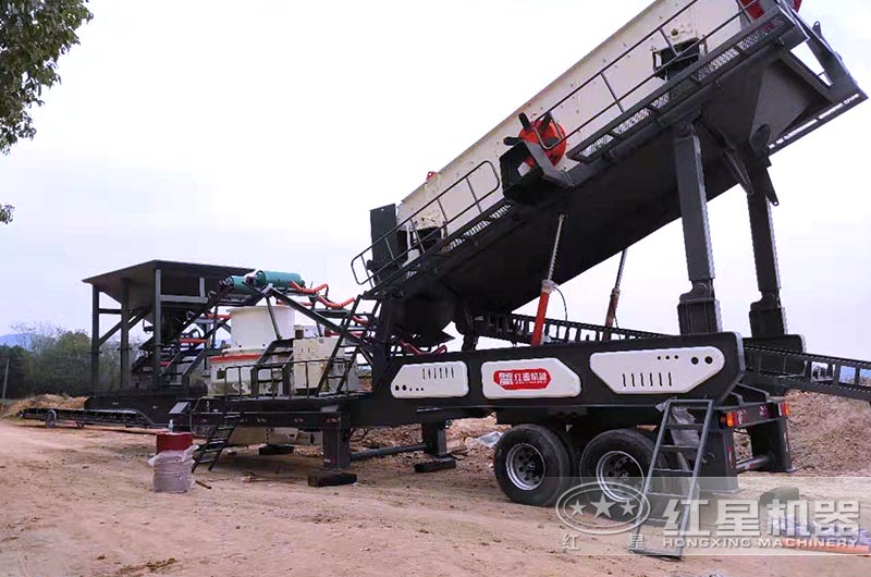 黑龍江制砂現(xiàn)場