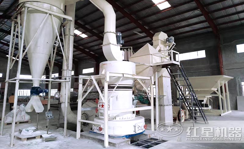 磨粉生產(chǎn)線現(xiàn)場(chǎng)圖