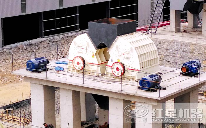 重錘式破碎機生產線