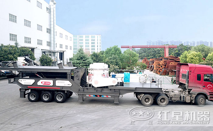 輪胎配置的移動(dòng)破碎機(jī) 輪胎配置的移動(dòng)破碎機(jī)