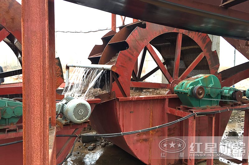 沙石分離機(jī)現(xiàn)場(chǎng)實(shí)拍