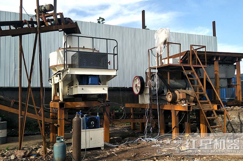 制砂現(xiàn)場(chǎng)