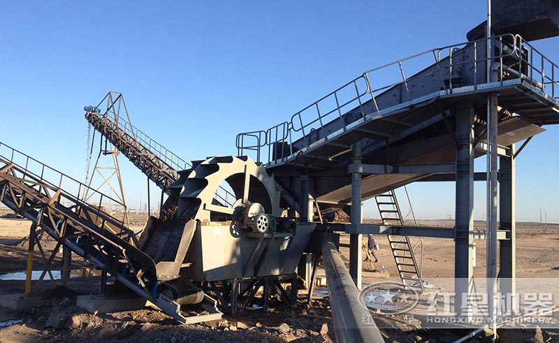 洗砂機(jī)現(xiàn)場 洗砂機(jī)現(xiàn)場