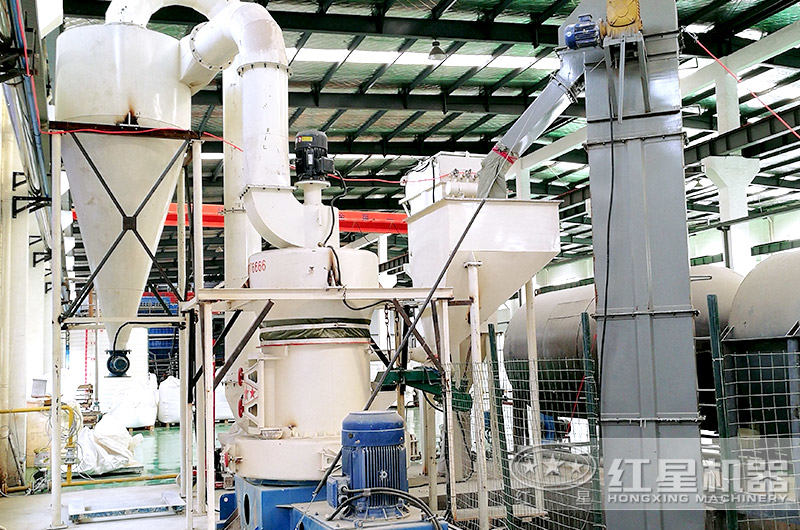 環(huán)保粉煤灰生產(chǎn)現(xiàn)場