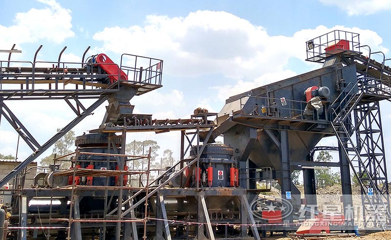 石子破碎機(jī)現(xiàn)場(chǎng)