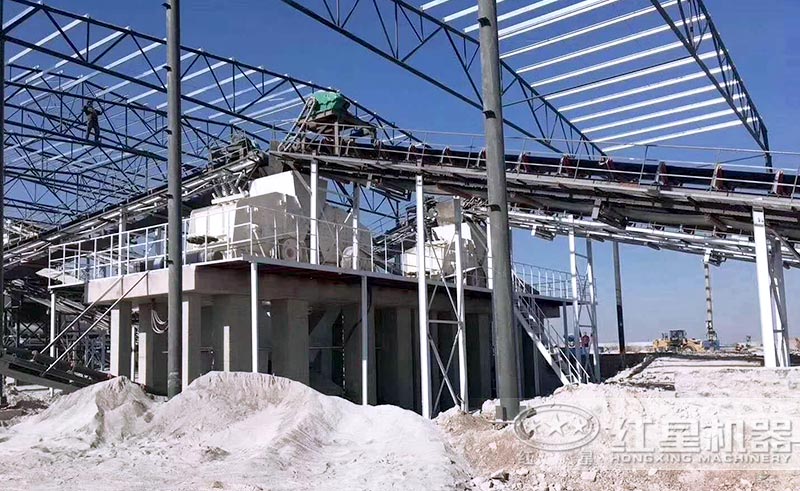 反擊破碎機(jī)現(xiàn)場(chǎng)安裝圖 反擊破碎機(jī)現(xiàn)場(chǎng)安裝圖