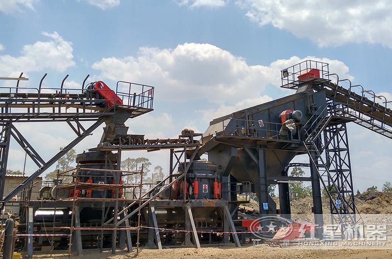 高配版制砂生產(chǎn)線