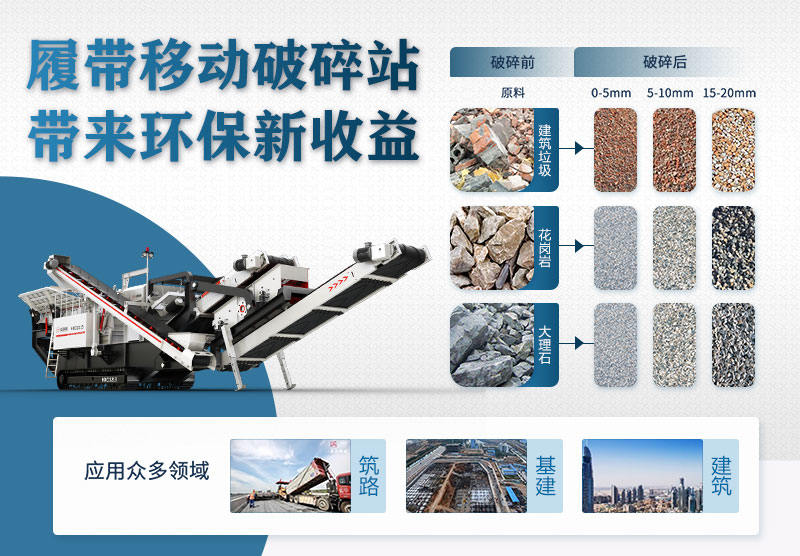 履帶式柴油碎石機綠色環(huán)保