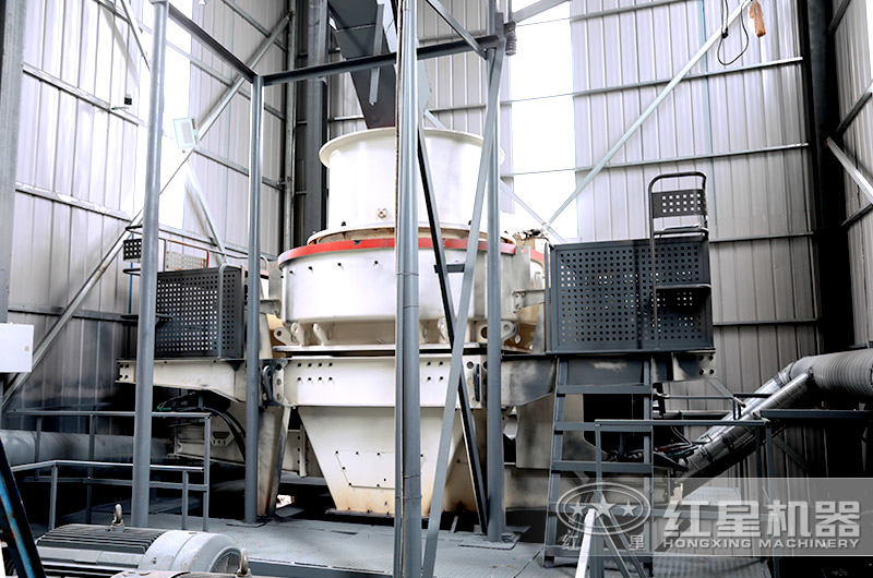 制砂機生產現(xiàn)場