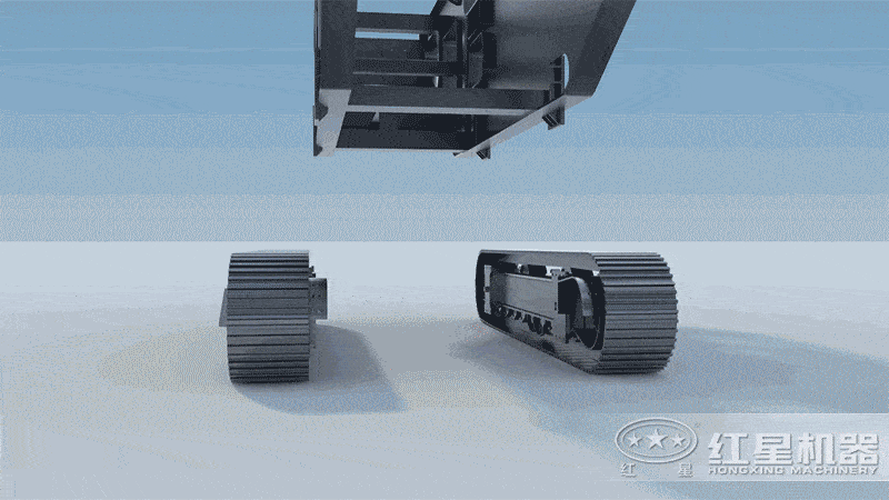 履帶移動(dòng)破組成