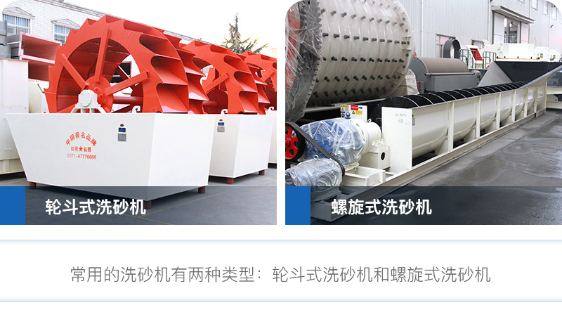 洗砂機有兩種