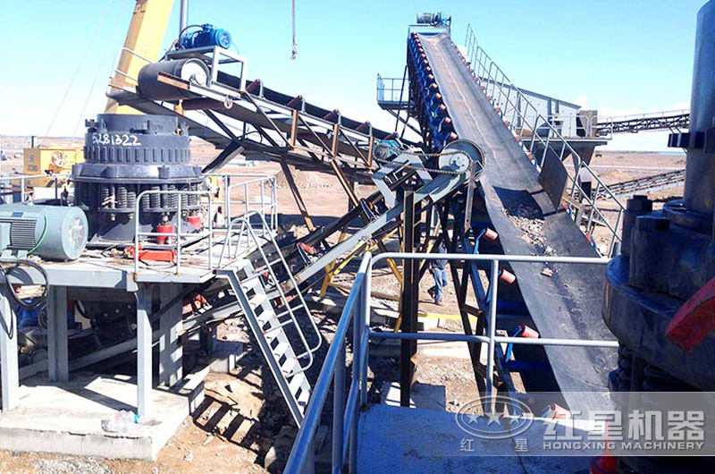 時(shí)產(chǎn)500噸現(xiàn)場